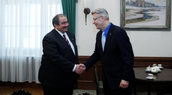 Augstākās tiesas priekšsēdētājs informē Valsts prezidentu par aizvadītā gada darba rezultātiem un problēmām