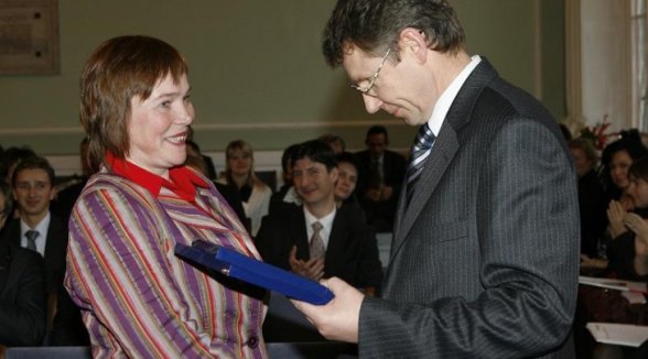 Senator Jautrīte Briede receives two nominations of “Jurista Vārds”