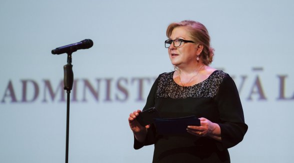 Senator Veronika Krūmiņa leaves for the Constitutional Court