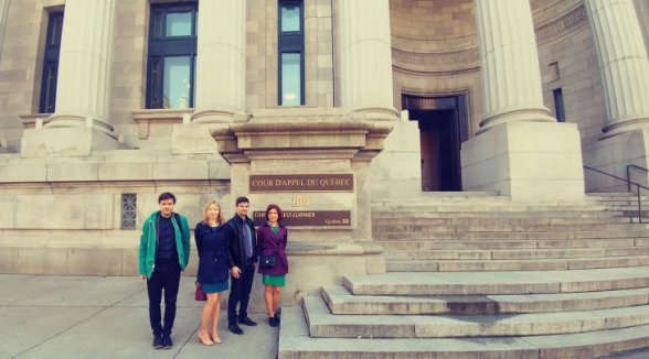 LEGAL RESEARCHERS GAIN EXPERIENCE IN CANADA