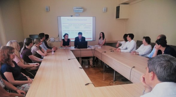 Ar Augstākās tiesas darbu iepazīstas tiesneši un prokurori no deviņām Eiropas Savienības valstīm