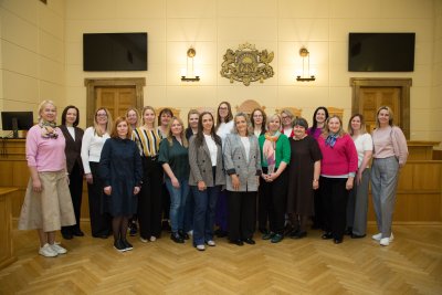 Employees of the Zemgale District Court gain experience at the Supreme Court