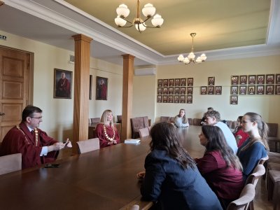 Latvijas Universitātes studenti iepazīst Augstākās tiesas darbu un komunikāciju ar sabiedrību