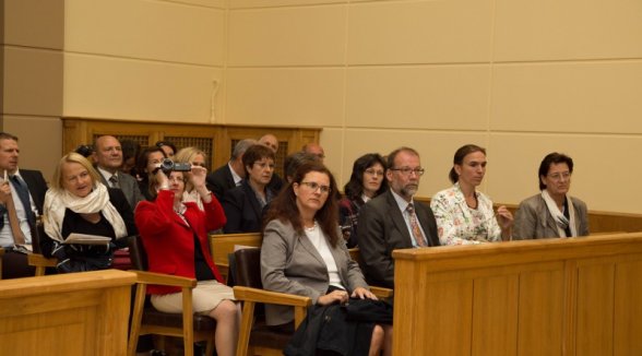 Augstākajā tiesā viesojas Austrijas tiesneši un prokurori