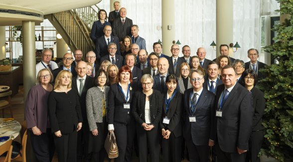 Supreme Court President participates in the Network of the Presidents of the Supreme Judicial Courts of the EU colloquium on cooperation of national and international courts