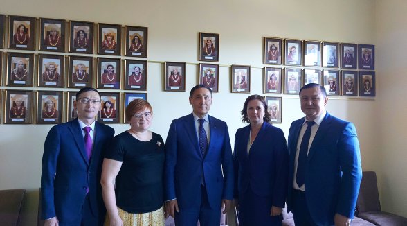 Representatives of the Kazakhstan judicial system visit the Supreme Court of Latvia