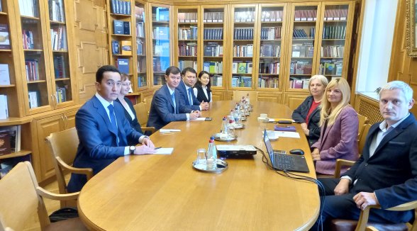 Delegation of the Kazakhstan Court Administration learns about the digitalization experience of Latvian courts