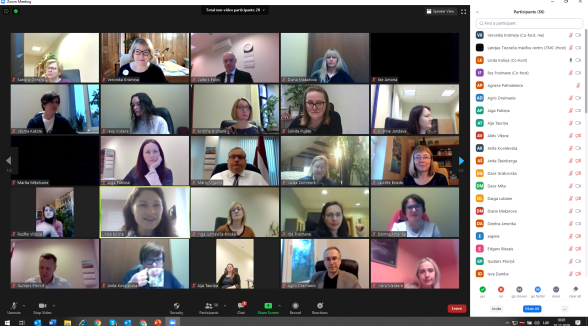 Administratīvie tiesneši apspriež administratīvā procesa aktualitātes un tiesas darbu ārkārtas situācijā