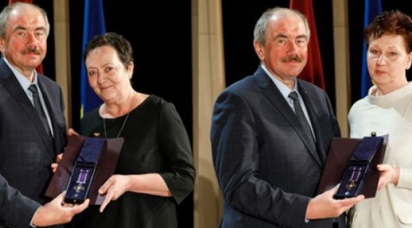 Judges of the Supreme Court receive the Mark of Distinction of the System of Justice