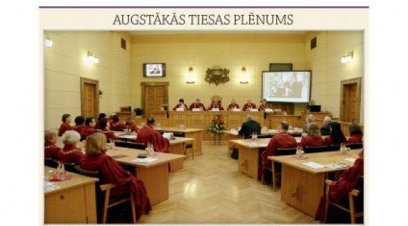 Augstākās tiesas Biļetenā publicēts pārskats par tiesas darbu 2014.gadā