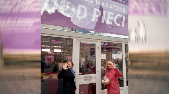 Senators and employees donate in charity marathon