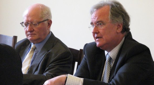 Eiropas Cilvēktiesību tiesas priekšsēdētājs tiekas ar Augstākās tiesas tiesnešiem