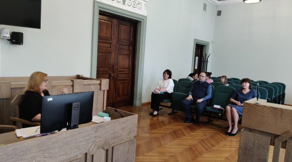 Senāta Krimināllietu departamenta pārstāvji tiekas ar Vidzemes apgabaltiesas Krimināllietu tiesas kolēģiju