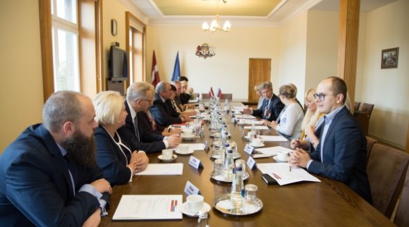 Delegation of the Supreme Court of Slovenia visits Latvia