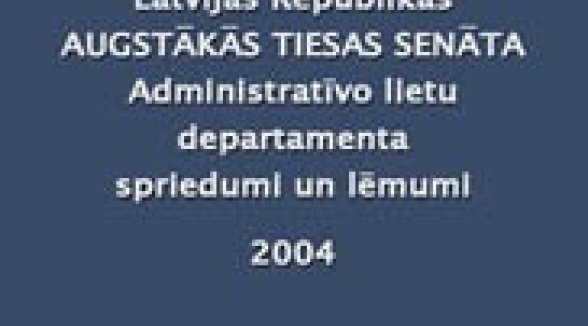 Pirmajā krājumā detalizēti izvērtēti pārsūdzētie nolēmumi