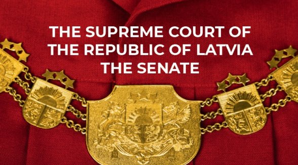 The latest edition of the book about the Supreme Court / the Senate of Latvia 