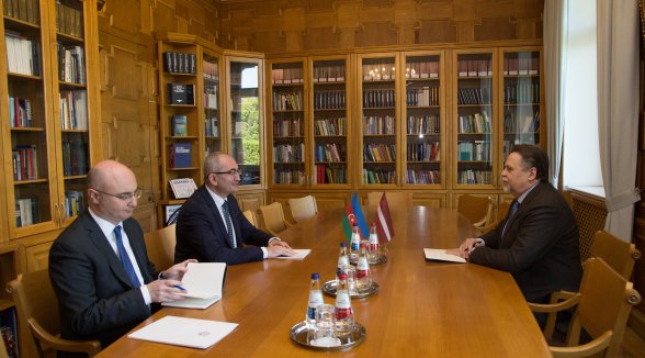 President of the Supreme Court meets with the Ambassador of Azerbaijan