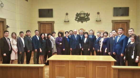 Delegation from Kazakhstan learns about judicial system of Latvia