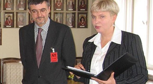 In Supreme Court there was a EU financed project opened, which is to improve personnel management and documentation circulation process