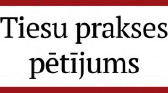 Publicēts pētījums par tiesu praksi krimināllietās par noziedzīgiem nodarījumiem pret nepilngadīgā tikumību un dzimumneaizskaramību