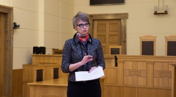 MEETING AT THE SUPREME COURT WITH THE REPRESENTATIVE OF LATVIA IN INTERNATIONAL HUMAN RIGHTS INSTITUTIONS