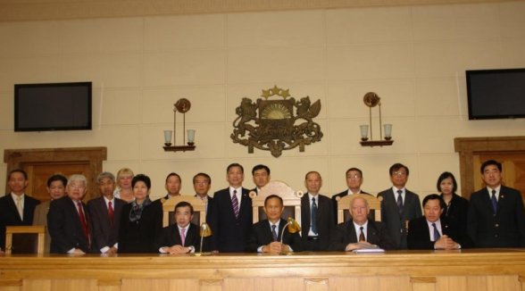 Augstākajā tiesā viesojās Taizemes Augstākās tiesas delegācija
