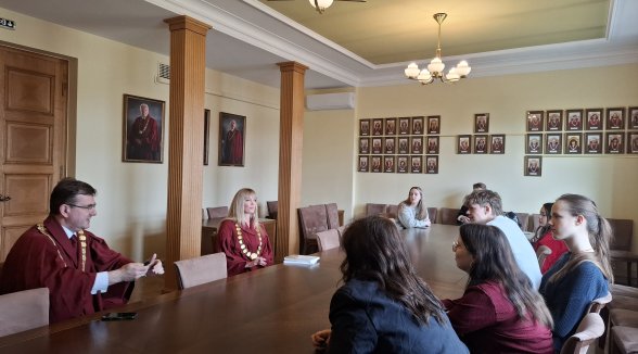 Latvijas Universitātes studenti iepazīst Augstākās tiesas darbu un komunikāciju ar sabiedrību