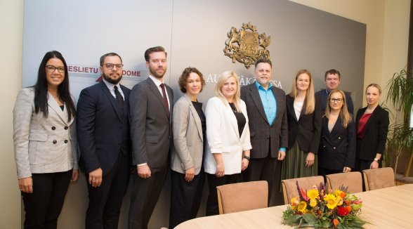 Augstākās tiesas priekšsēdētājs jaunajiem tiesnešiem: jūs esat konstitucionāla ranga amatpersonas