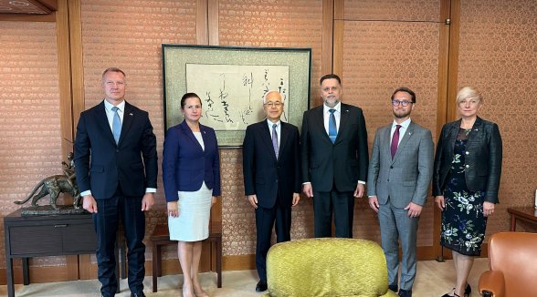 Latvian and Japanese courts share the same values that shall be protected