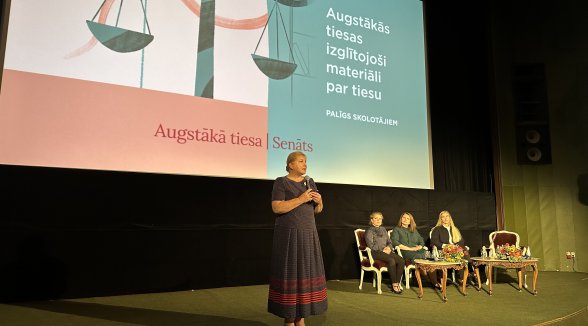 Augstākā tiesa aicina skolēniem mācīt tiesībpratību