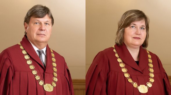 Tiesnešu disciplinārkolēģijā atkārtoti ievēlēti senatori Valerijs Maksimovs un Līvija Slica