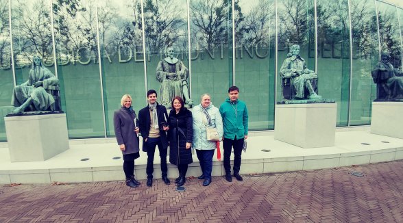 Judikatūras un zinātniski analītiskā nodaļa gūst pieredzi par pētniecības darbu Nīderlandē