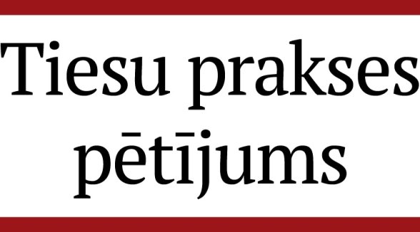 Apkopota tiesu prakse Uzņēmumu reģistra lietās