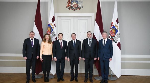 President of Latvia meets with senior justice system officials to discuss topical justice affairs for 2024