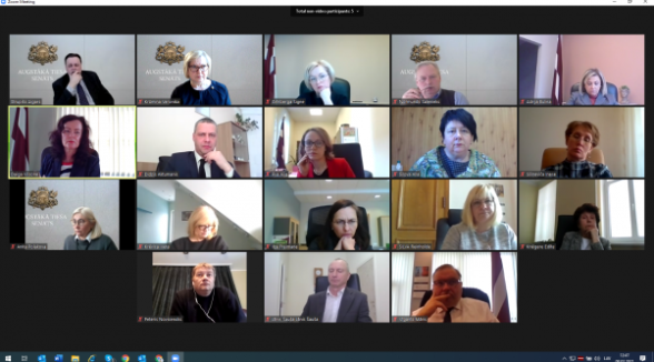 Meetings of chairs of courts – a tool for clarifying the views of courts on issues relevant to the judiciary