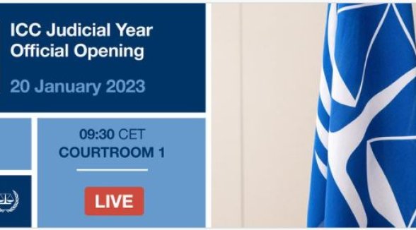 President of the Supreme Court participates in the opening of the Judicial Year the International Criminal Court