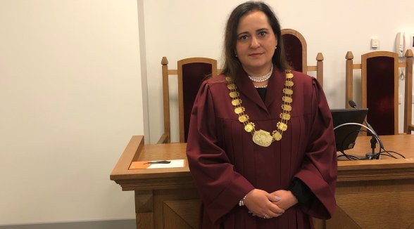 Senātā pieredzes apmaiņu sāk Rīgas apgabaltiesas tiesnese Karīna Kazārova
