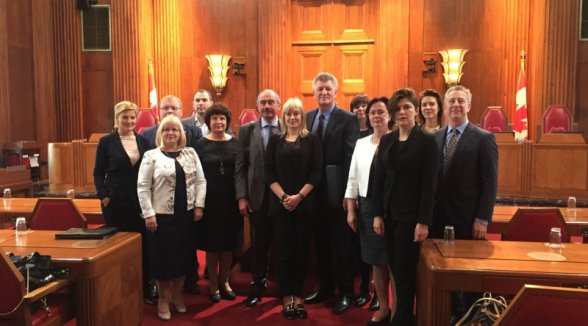 Latvijas tiesneši iepazīstas ar Kanādas tiesu darba pieredzi