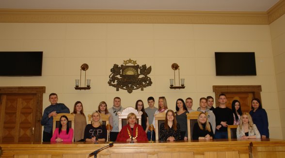 Rēzeknes Tehnoloģiju akadēmijas studenti iepazīst Augstākās tiesas darbu