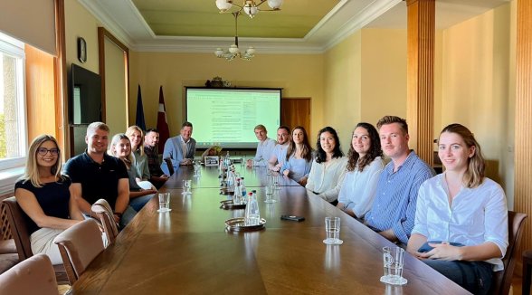 Lawyers from Germany visit the Supreme Court of Latvia for experience exchange