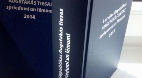 THE ESSENCE OF CASE-LAW OF 2014 – IN THE COLLECTION OF RULINGS OF THE SUPREME COURT