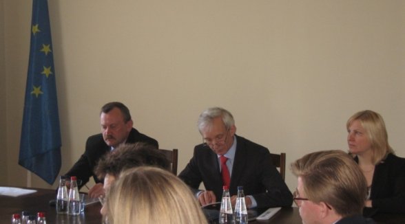 Vācijas Federālās Augstākās tiesas delegācija iepazīstas ar Augstāko tiesu