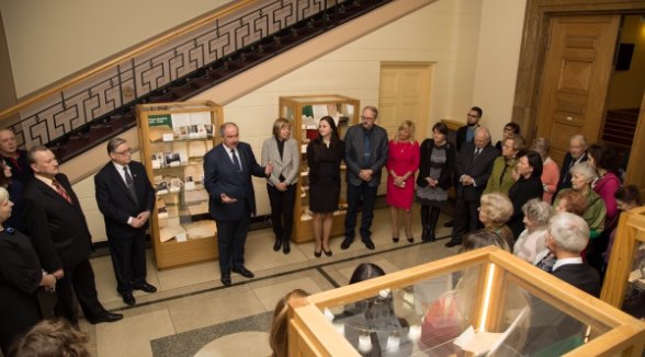 Exhibition of the Senate of Latvia at the Supreme Court
