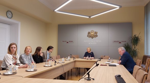Judges from Croatia gain experience in the Supreme Court of Latvia