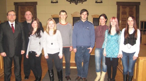 Seven “shadows” from Riga, Dobele and Madona get acquainted with work of the Supreme Court