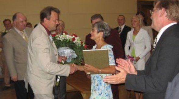 Sveic Senāta Krimināllietu departamenta senatori Valdu Eilandi jubilejā