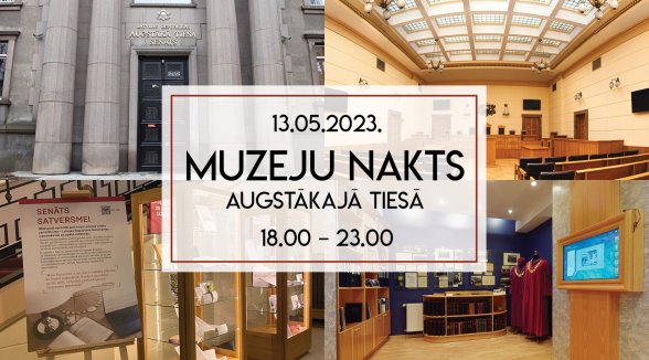 Muzeju naktī Augstākā tiesa atvērs Tiesu pils durvis