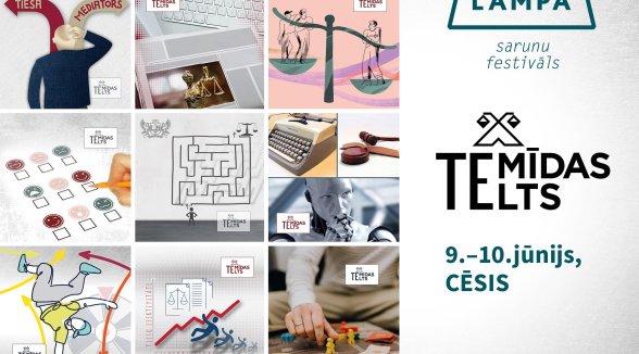 Augstākā tiesa un citas tieslietu institūcijas LAMPĀ aicina uz Temīdas telti
