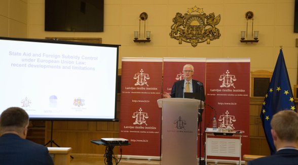Guest lecture by Professor Conor Quigley and his meeting with the President of the Supreme Court