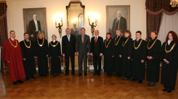 Valsts prezidents pieņem Jāņa Neimaņa zvērestu